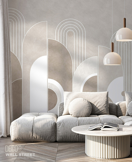 Фотообои в интерьере артикул DECO 25 23, DECO 25, Wall street