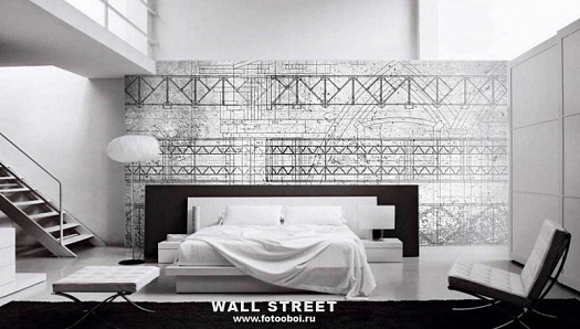 Фотообои в интерьере артикул Induction 26, INDUCTION, Wall street Фотообои в интерьере артикул Induction 26, INDUCTION, Wall street